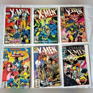 Marvel Comics X-Men LOT of 6 bundle, ISSUE #12,13,14,26,33,7.BAgged and boarded